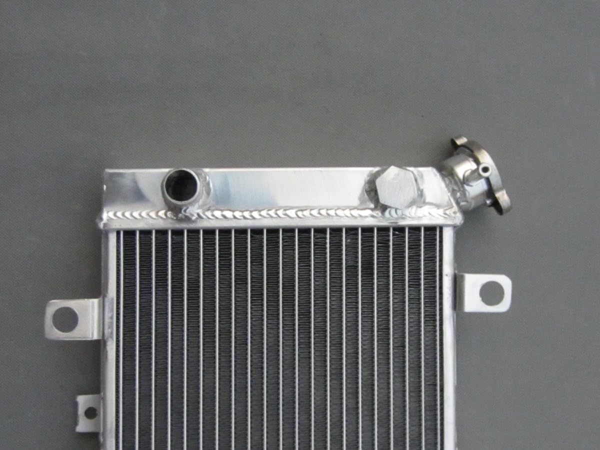Radiador de aluminio para ATV Quad KAWA-SAKI Prairie 400 KVF400 1997-2002 1998 1999 2000 2001