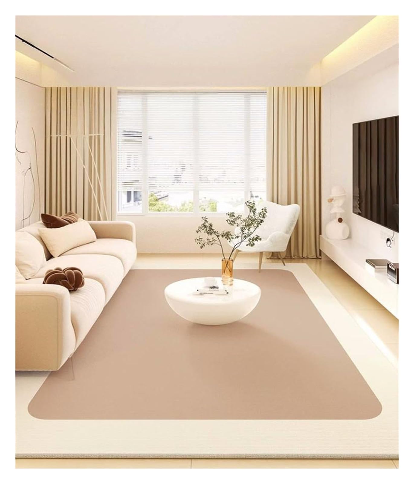 Tapis moderne imperméable et insonorisant pour un intérieur raffiné