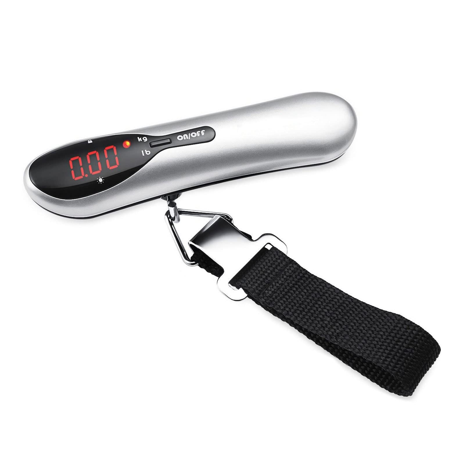 CHENGGUAN Luggage Scale,50kg/110lb Luggage Scale,Portable Digital Luggage Weight Scale, Digital Port