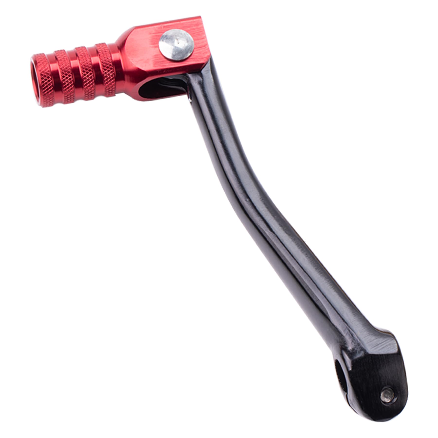 CNC Aluminum 2" Folding Gear Shifter Shift Lever for Honda XR50 CRF50 XR CRF 50cc 70cc 90cc 110cc 125cc Dirt Pit Bike (Red Black)
