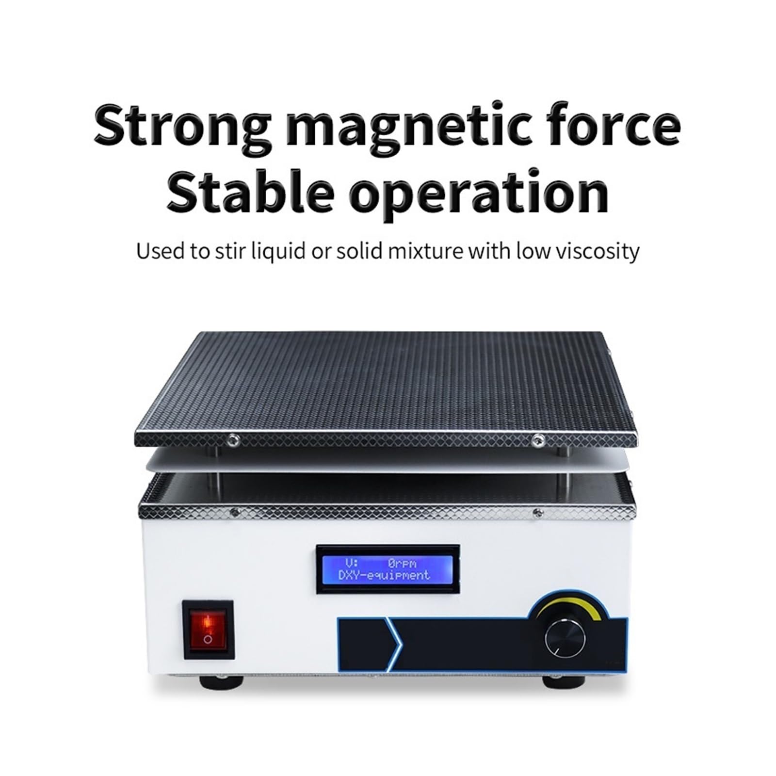 Agitatore Magnetico Ad Alta Potenza Con Display Digitale 2450 Giri/min DJ-5L/DJ-10L/DJ-15L Miscelatore Da Laboratorio Facile da pulire(DJ-15L)