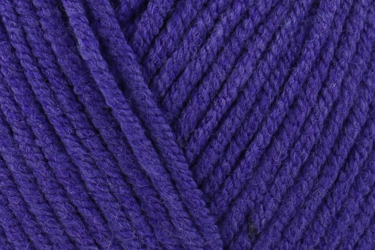 Sirdar Snuggly Replay DK Crochet Yarn, Acrylic Cotton Blend Double Knitting Wool for Dresses, Sweaters, Cardigans - 50g Ball - Quiet Violet (122) - Single (1 Ball)