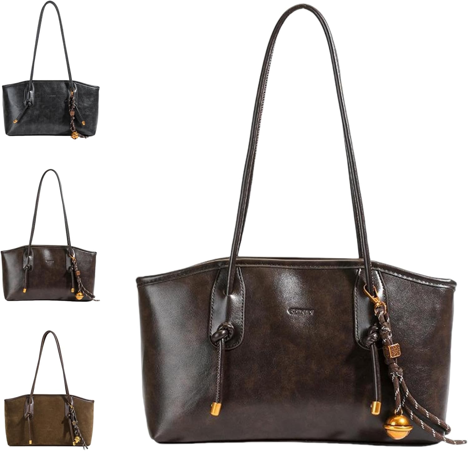 Trendy Crossbody Bag for Women, Retro Classic Shoulder Handbag, Y2K Style Satchel Clutch