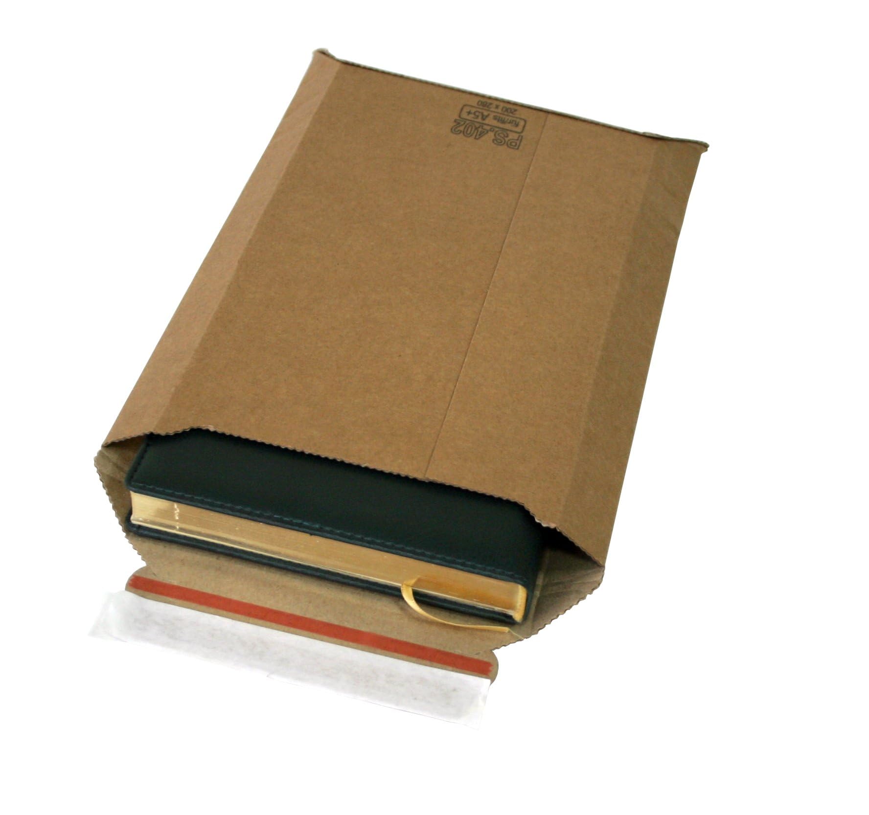 Versandtaschen Premium aus Mikro-Wellpappe Kalenderverpackung Karton DIN A2 flach:530x740mm (PS.4061) (25)