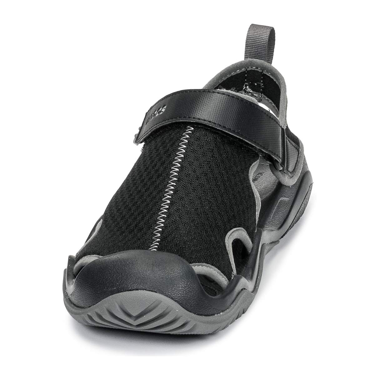 Snapklik.com : Crocs Mens Swiftwater Mesh Deck Sandals