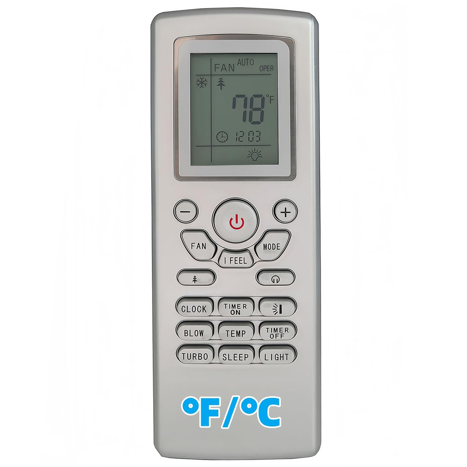 Télécommande YT1F3 pour climatiseur en panne Trane et Electrolux - 8