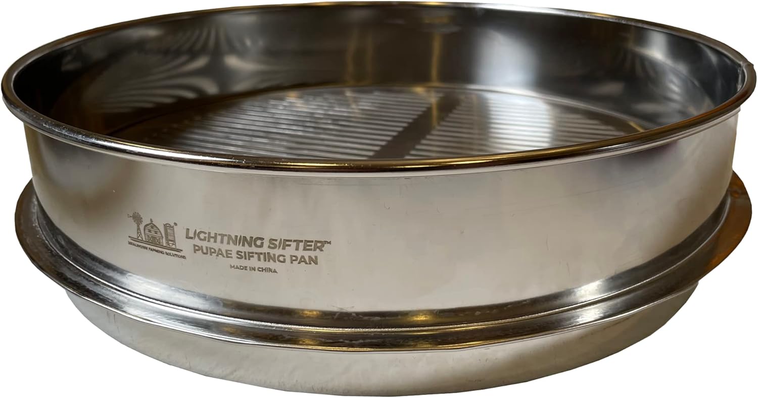 Mealworm Farming Solutions MFS' Lightning Sifter Pupae