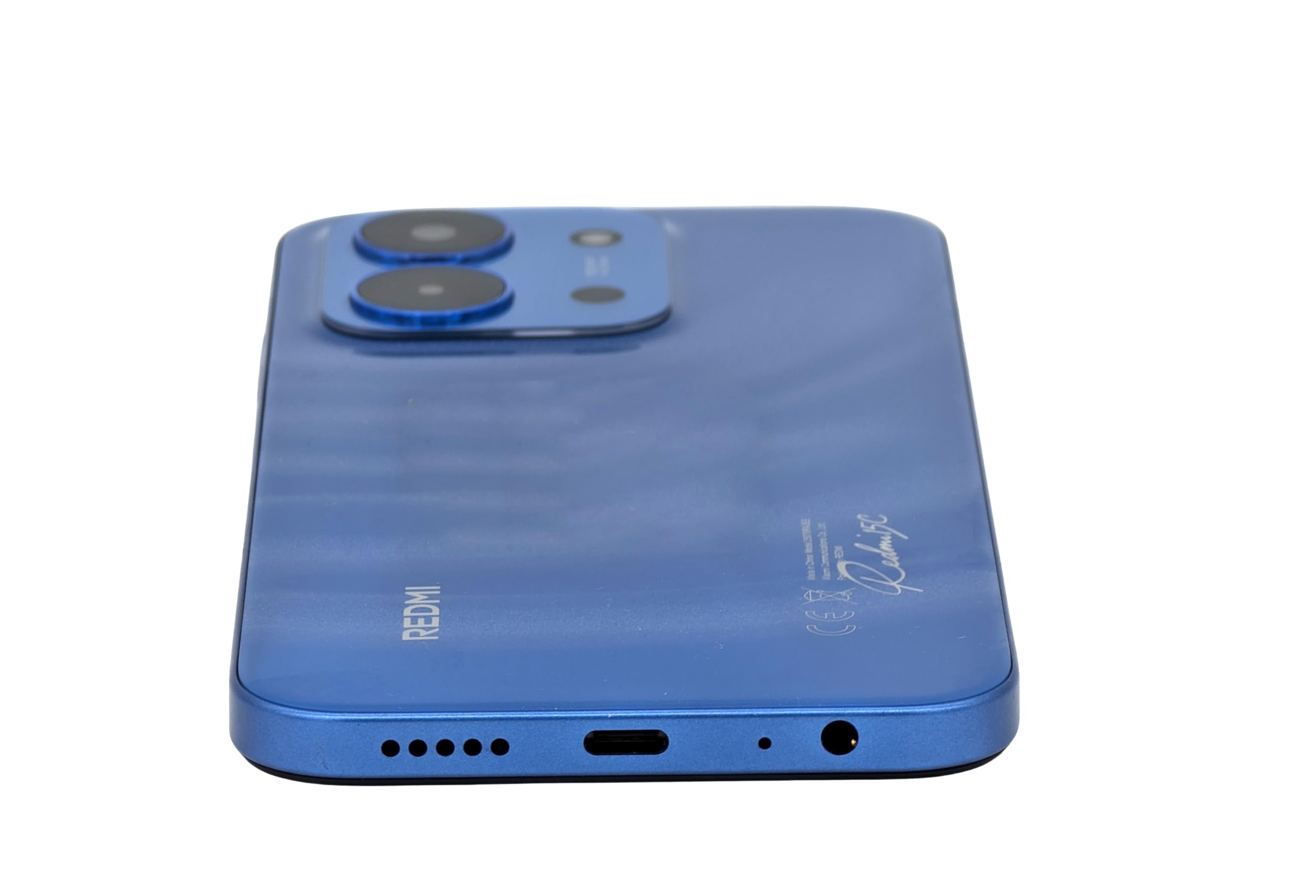 XIAOMI Redmi 15C Smartfon 4 + 256 GB, niebieskie światło księżyca, ekran 6,9" 120 Hz, MediaTek Helio G81-Ultr, aparat 50 MP, 6000 mAh, nie zawiera ładowarek, w zestawie ładowarka 67 W