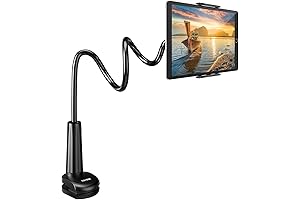 Flexible Tryone Gooseneck Bed Kindle Holder