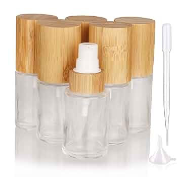 銀ディスペンサーフロスト瓶30ml容器・蓋付×10個SET★新品未使用品/1 Amazon.co.jp: COSIDEA 6個 空 1オンス / 30ml 竹製蓋 クリアガラス