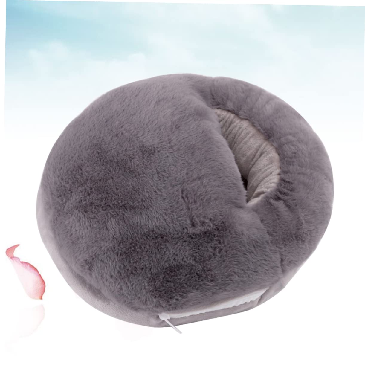 SAFIGLE Foot Warmer Soft Plush Heating Slippers Boot Slippers for Women Electric Feet Warmers Instant Heat