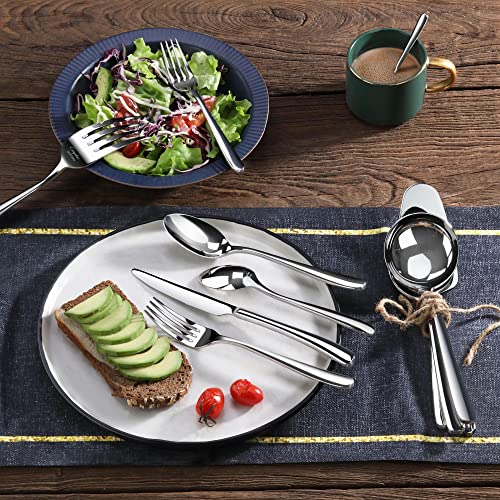 Cangshan-1027037-Rain-II-Series-103-Piece-Stainless-Steel-1810-Forged-Flatware-Set Cangshan 1027037 Rain II Series 103 Piece Stainless Steel 1810 Forged Flatware Set
