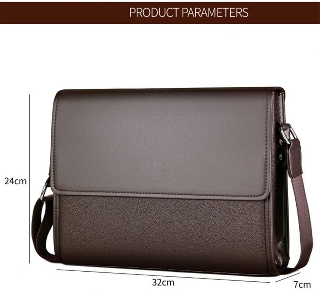 Business Men Messenger Bags Vintage Leather Crossbody Shoulder Bag For Male Brand Casual Man Handbags Fashion Bags