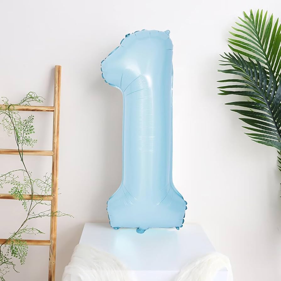 数字 風船 バルーン 40インチ (1：ブルー) 誕生日 61bdj9XQc-L._AC_UF350,