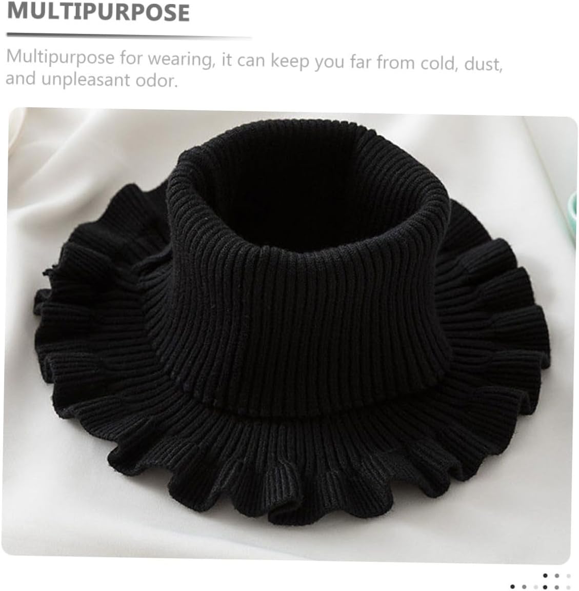 2pcs Winter Neck Warmer Multi-function Elastic Neck Sleeve for Outdoor Activities Comfortable and Breathable for Men and Women