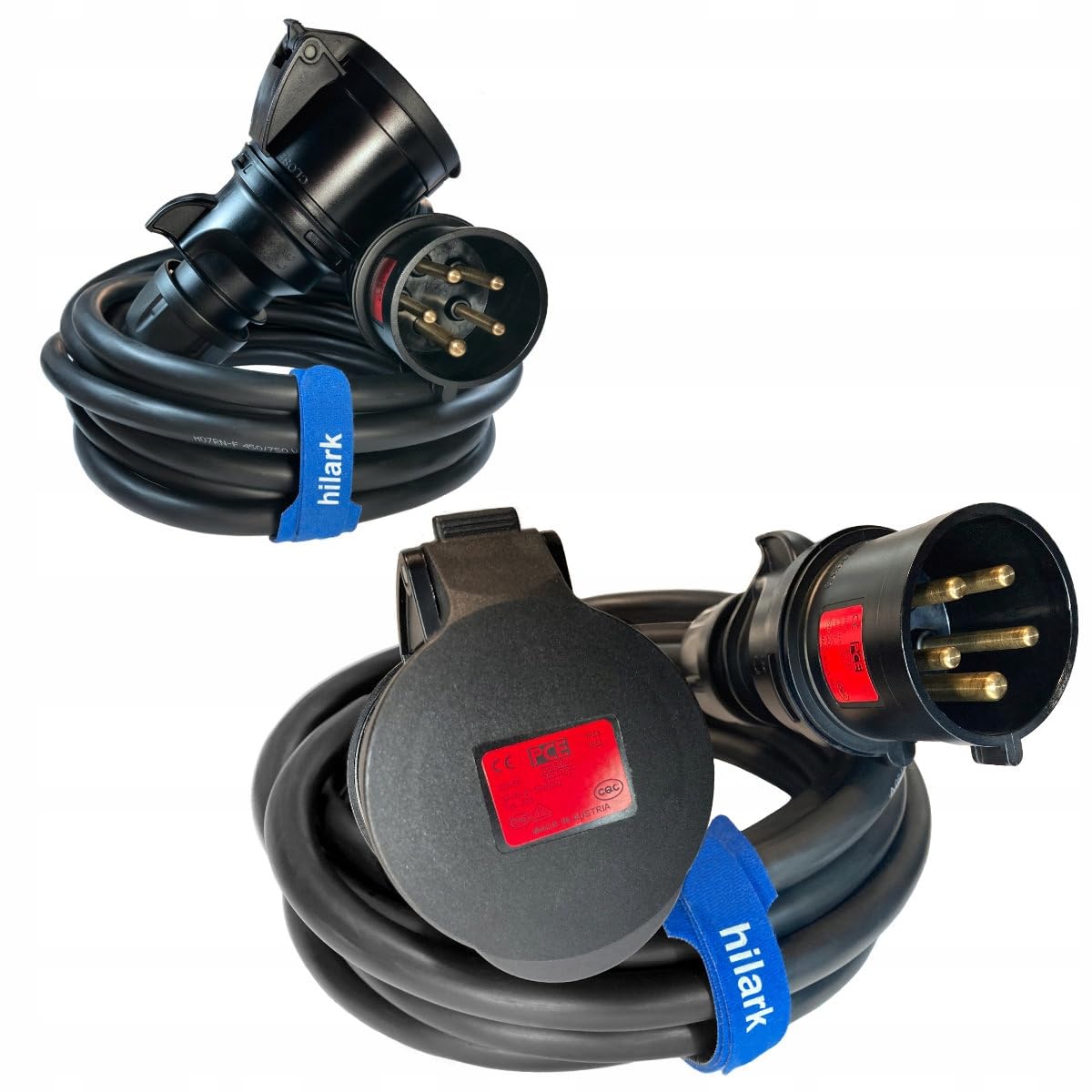 Hilark Cable Tech PRZEDŁUŻACZ SIŁOWY GUMA 15M H07RN-F 5x2,5 IP44 16A