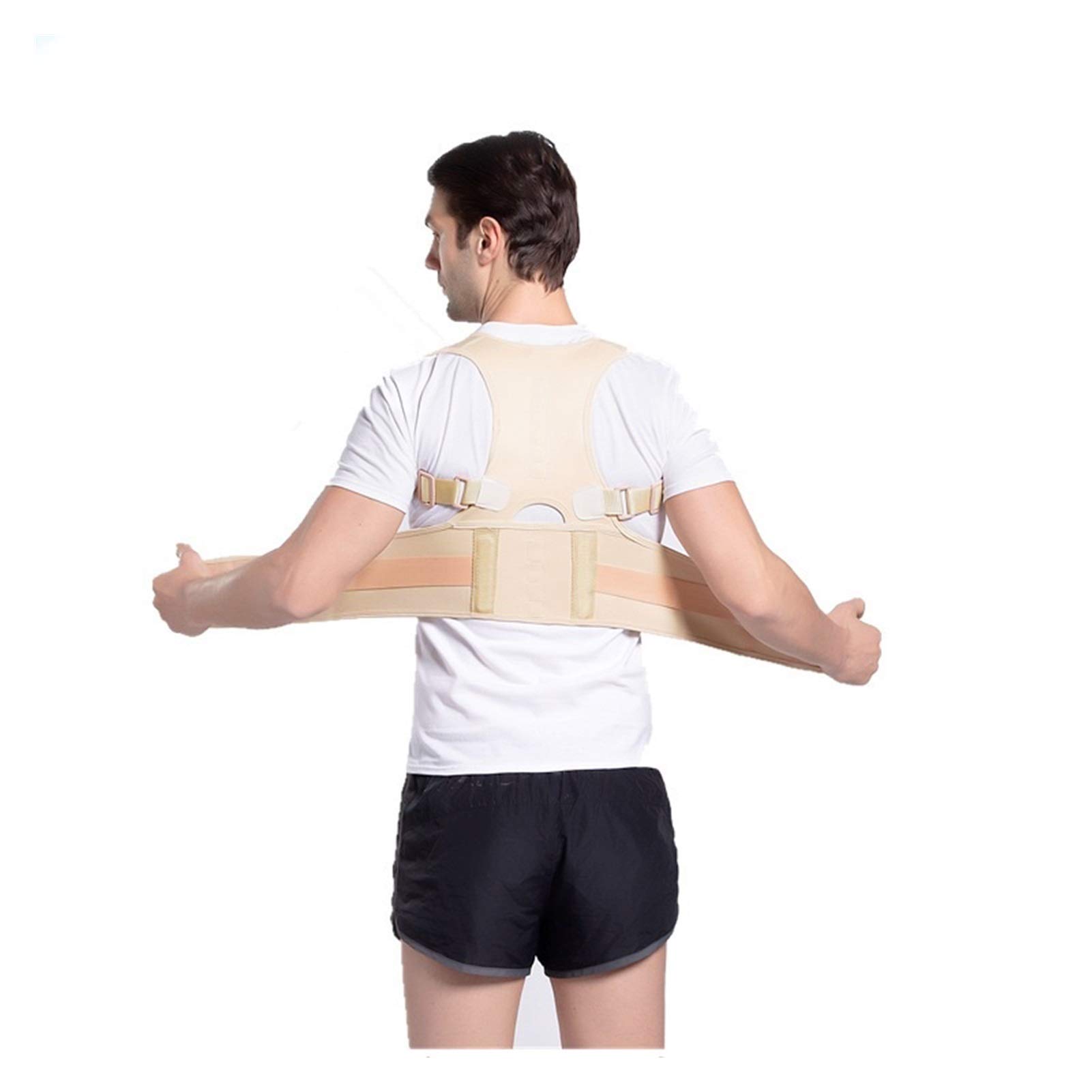 Corrector de Postura Ajustable, corsé, Soporte Lumbar, Corrector Recto para Hombres y Mujeres.