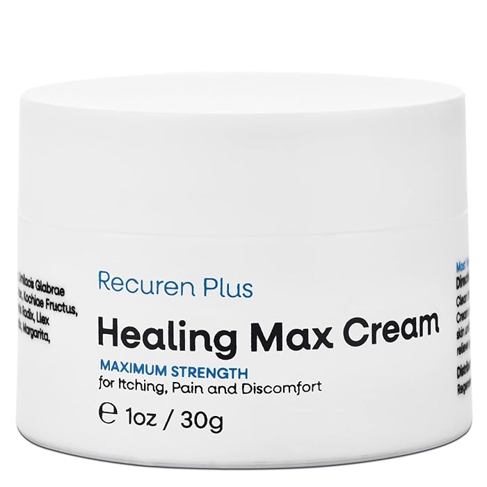 Buy Recuren Plus Dermatitis Eczema Psoriasis Cream, Max Strength for