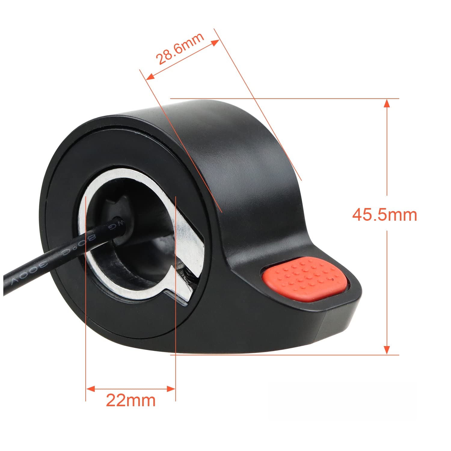 Skuter z pedałem gazu na kciuk, regulator prędkości, jednostka przyspieszenia, kompatybilna z Xiaomi 1S, M365, Essential, Pro Pro2 M3