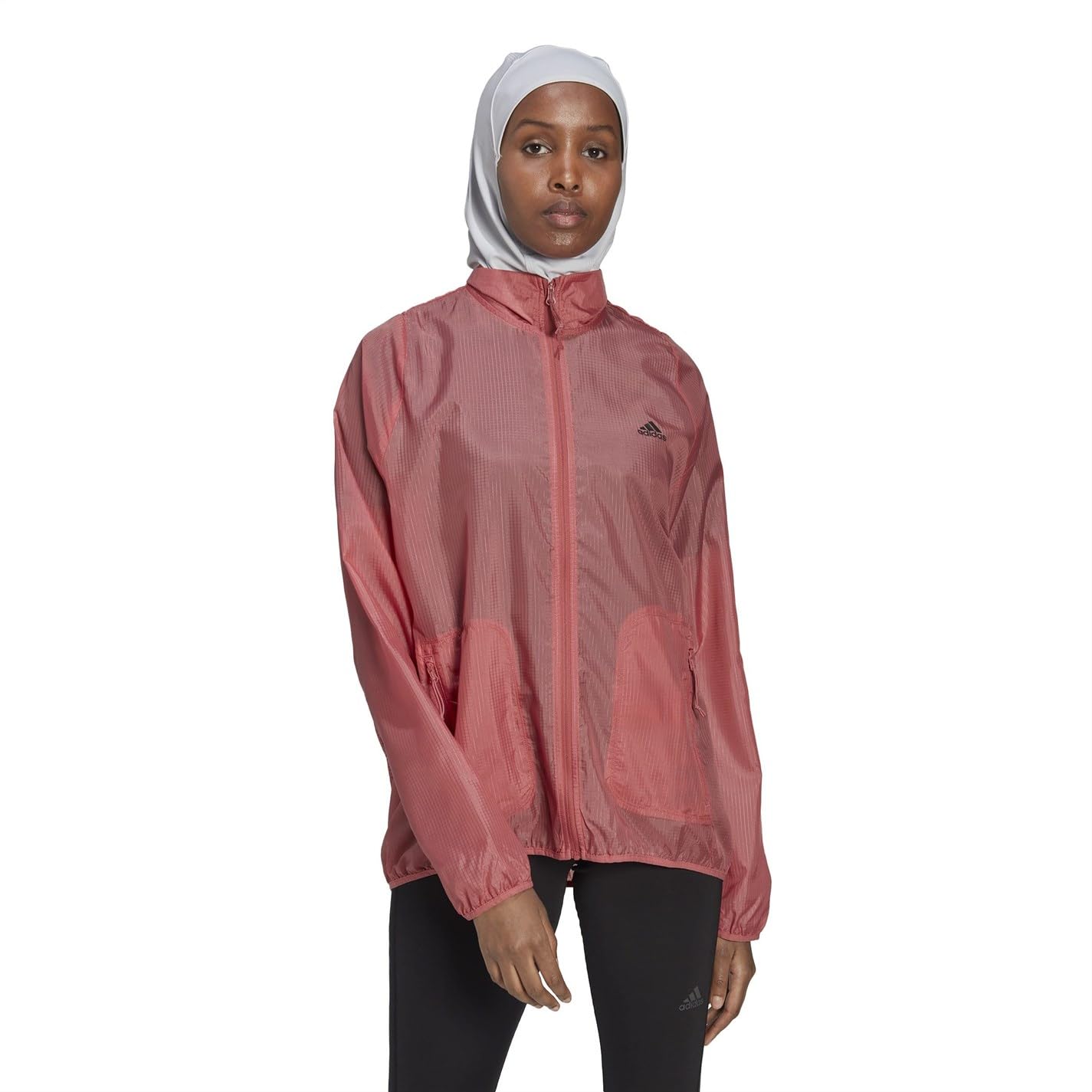 adidas Mujeres Ri 3 Bar Windbreak Jacket Laufbekleidung Chaqueta para Correr Black - Negro