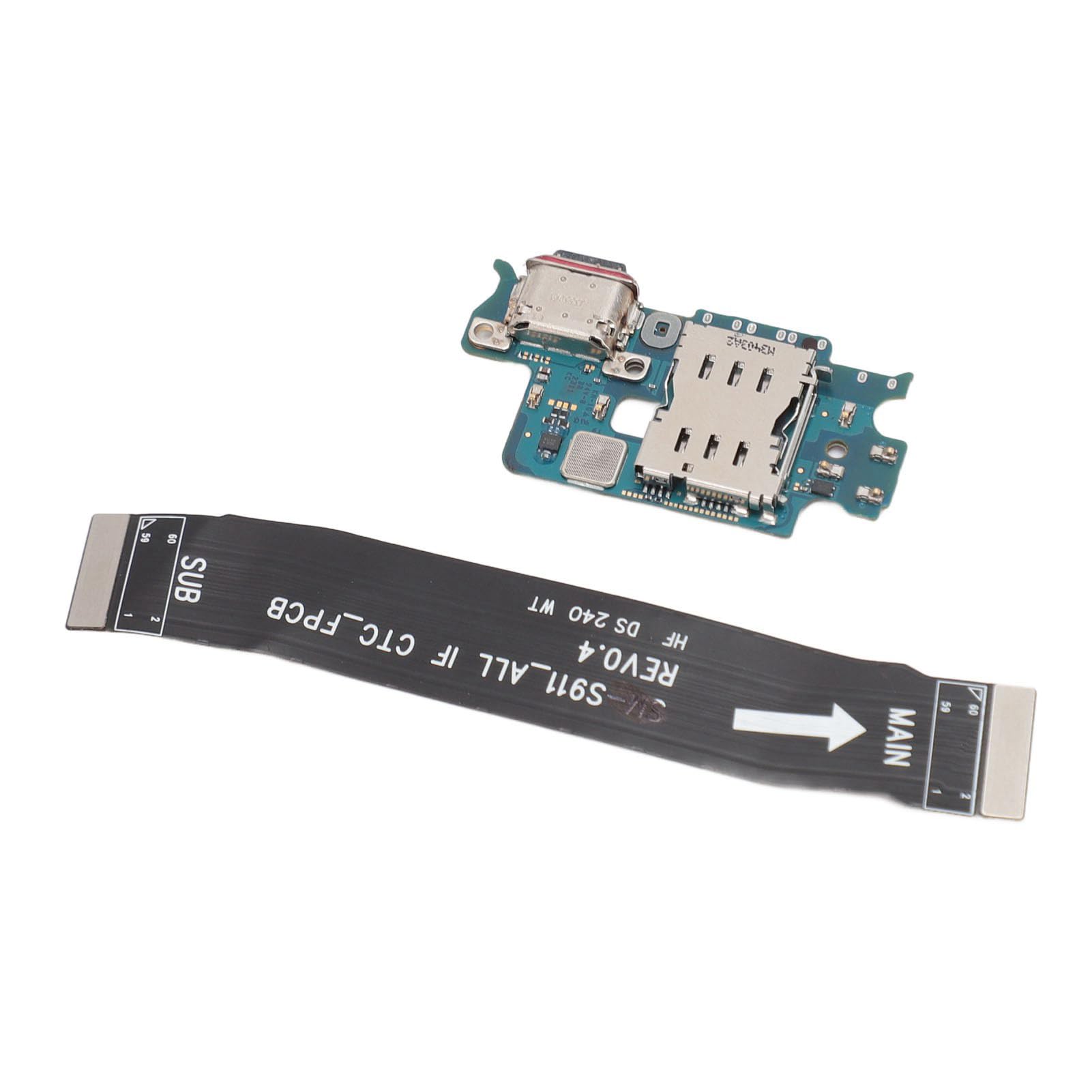 S23 SM S911U USB C Porta di Ricarica Cavo Flex Sostituzione