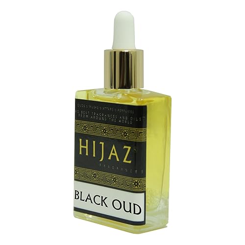 Miniatura 4 de Hijaz Aceite de perfume negro Oud para hombres Fragancia árabe perfumada libre de alcohol - 3ML