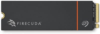 Seagate FireCuda 530R NVMe SSD 2TB, PS5/PC, M.2 PCIe Gen4 ×4 NVMe 1.4, 7.300 MB/s, 3D-TLC-NAND, 640 TBW, con disipador de calor, Rescue Services (ZP2000GM3A073)