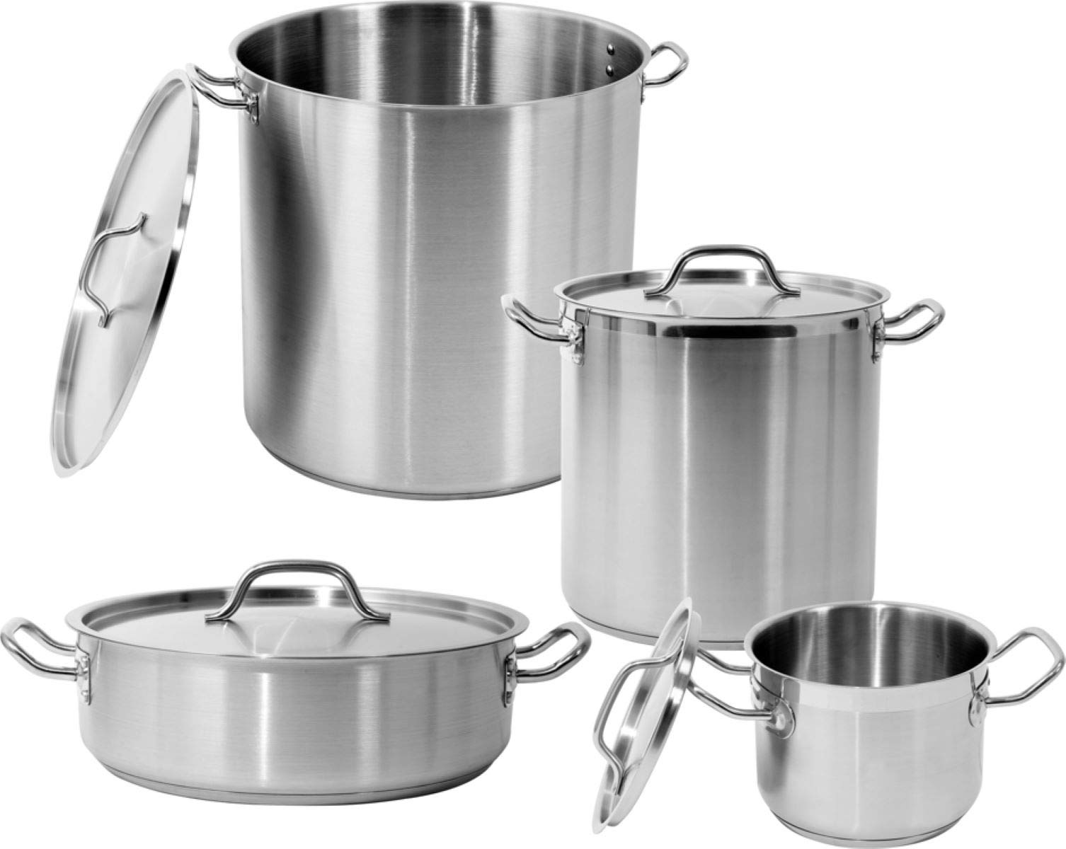Yato yg-00005 – Deep stockpot W/Lid SS 32 x 26 cm 20,9l