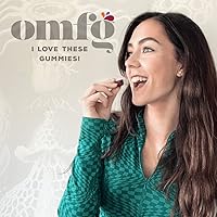 Vista 3 de OMFG - Gomitas de suplemento de hongos para inmunidad – Gomitas funcionales de hongos nootrópicos con complejo inmunológico, zinc, D3 para un apoyo