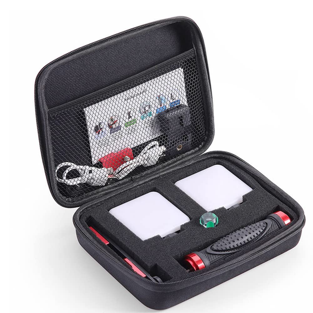 Luz de flash para fotografía dental para smartphone con Bluetooth, equipo de fotografía dental móvil, relleno oral, luz de flash doble