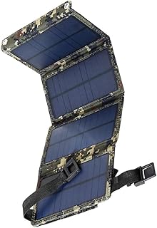 Hemobllo Carregador De Energia Solar Carregador Portátil Carregador De Banco De Energia Para Celular Carregador De Celular Portátil Carregador Solar Externo USB Carregador Solar Carregador