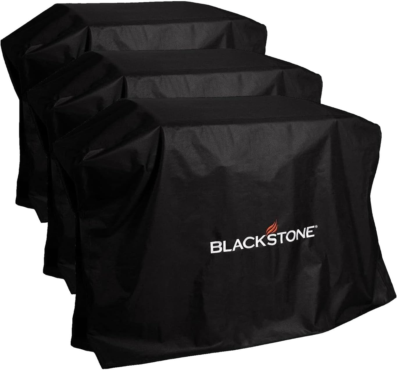 Blackstone 5483 Griddle Cover Fits 28 inches Griddle Cooking Station with Hood Water Resistant, Weather Resistant, Heavy Duty 600D Polyester Flat Top Gas Grill Cover with Cinch Straps 28" Black