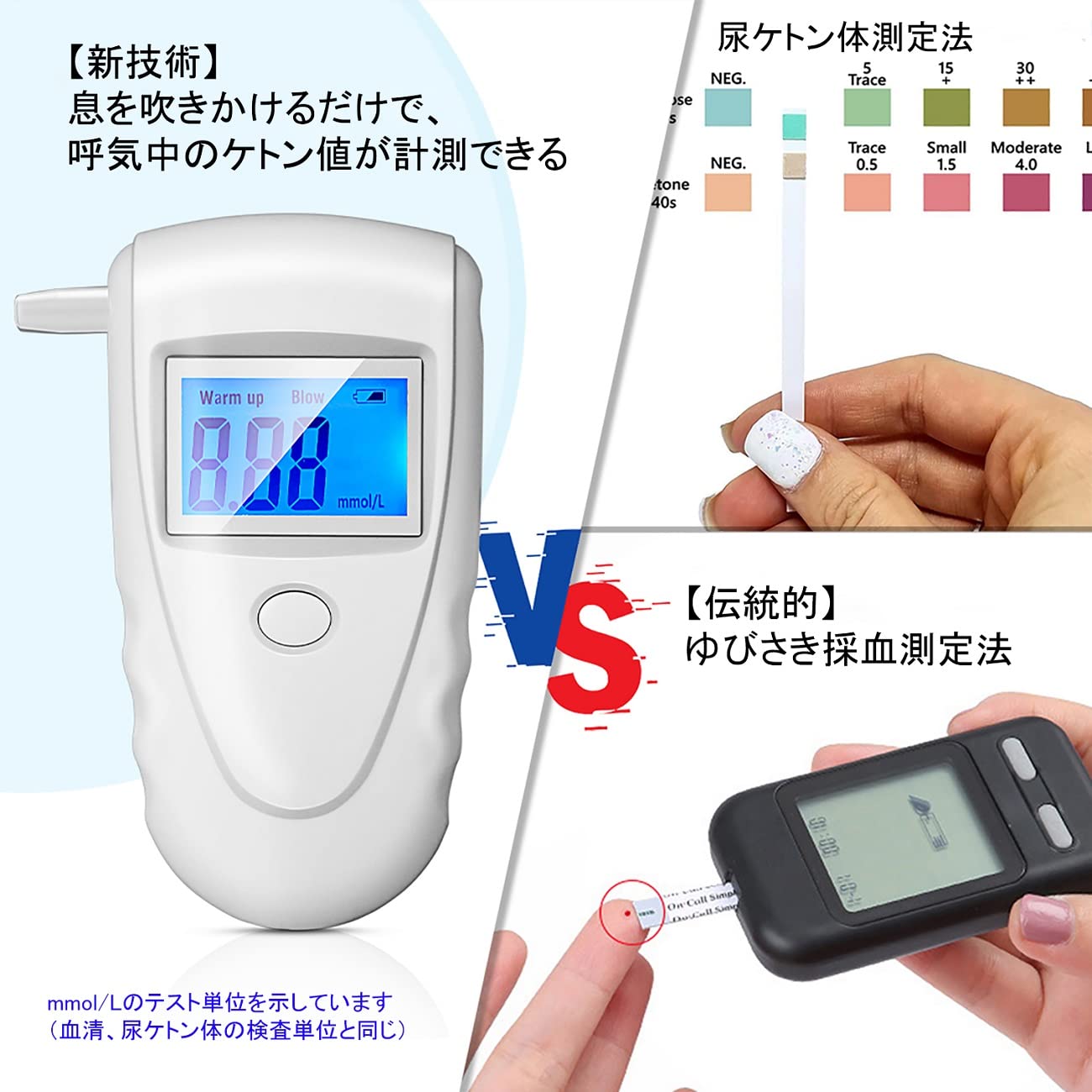 KETOSCAN mini 呼吸式ケトン測定器