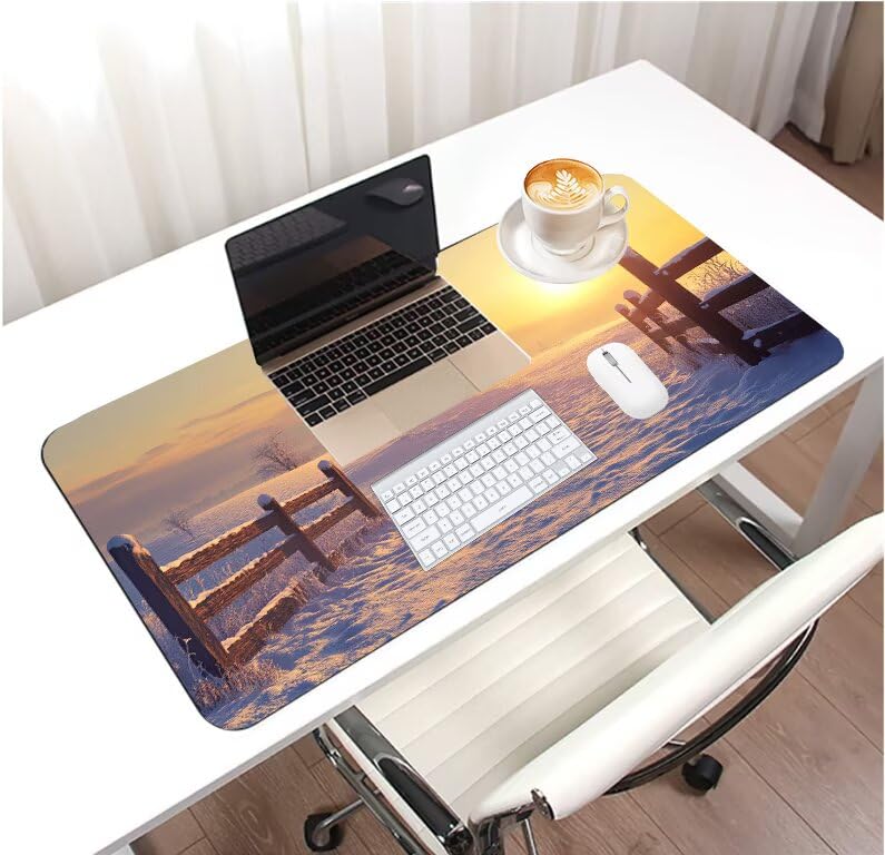 Tapis de souris XXL 1000x400 imperméable pour protéger le bureau de l'usure
