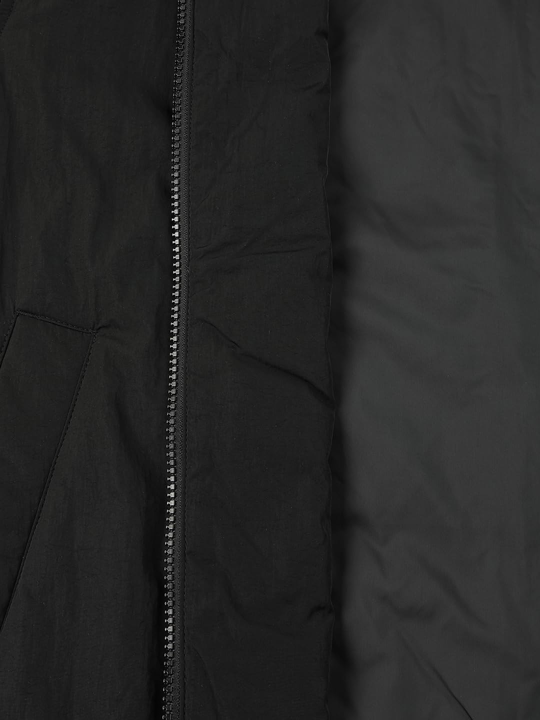 Calvin Klein Jeans Męskie kurtki Harrington z podszewką z kapturem, Ck czarny, XXL