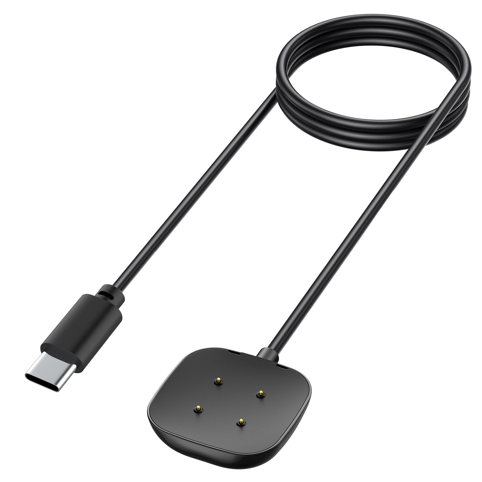 Meliya USB C Charging Cable for Fitbit Versa 4 Versa 3 /Sense 1 2, Fast Charging Replacement USB Charger - 100cm-image-17