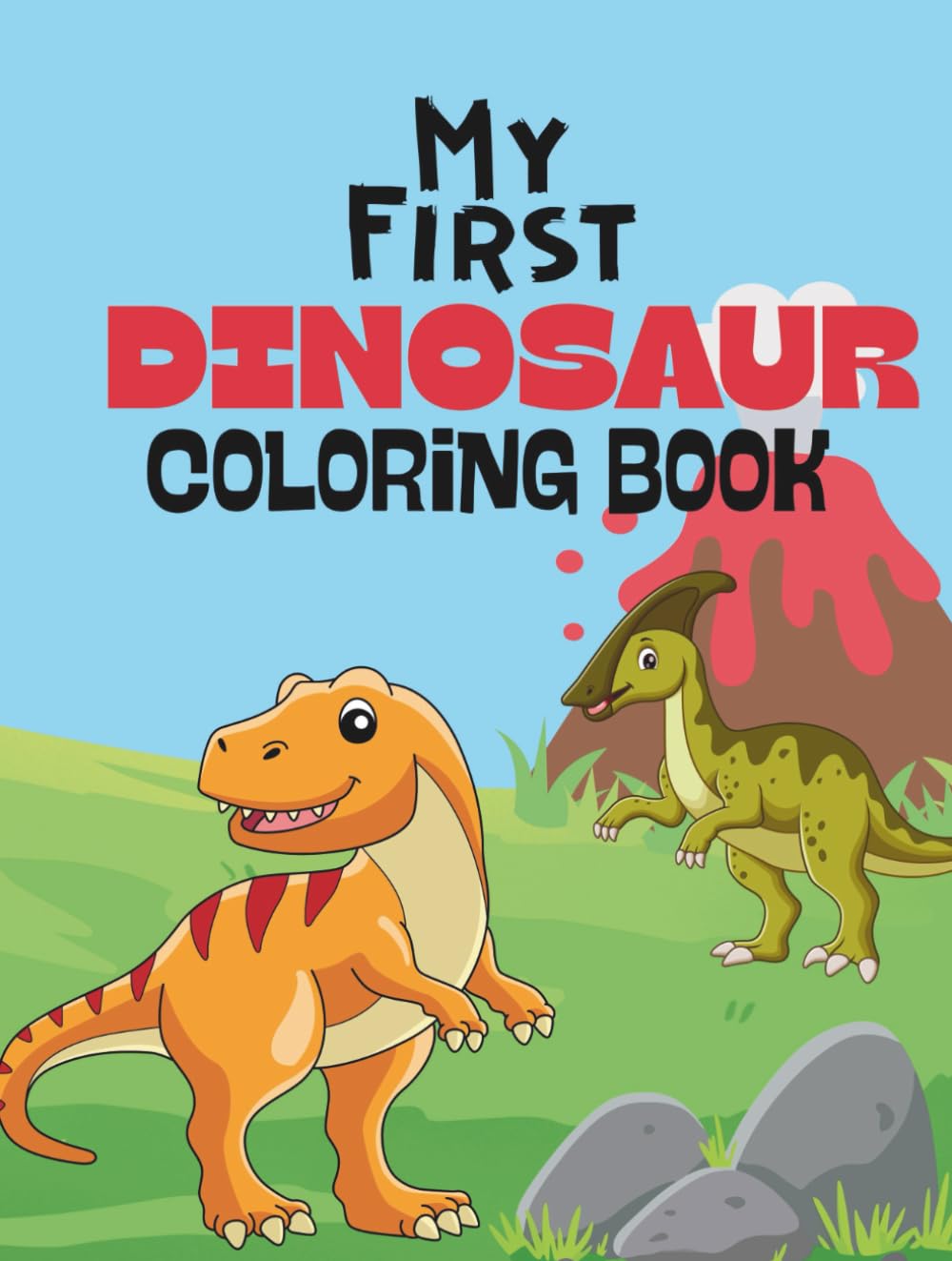 My First Dinosaur Coloring Book
