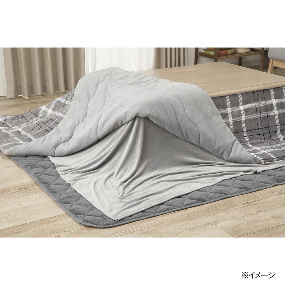 Amazon.co.jp: カインズ(CAINZ) こたつカバー 180× 180cm グレー