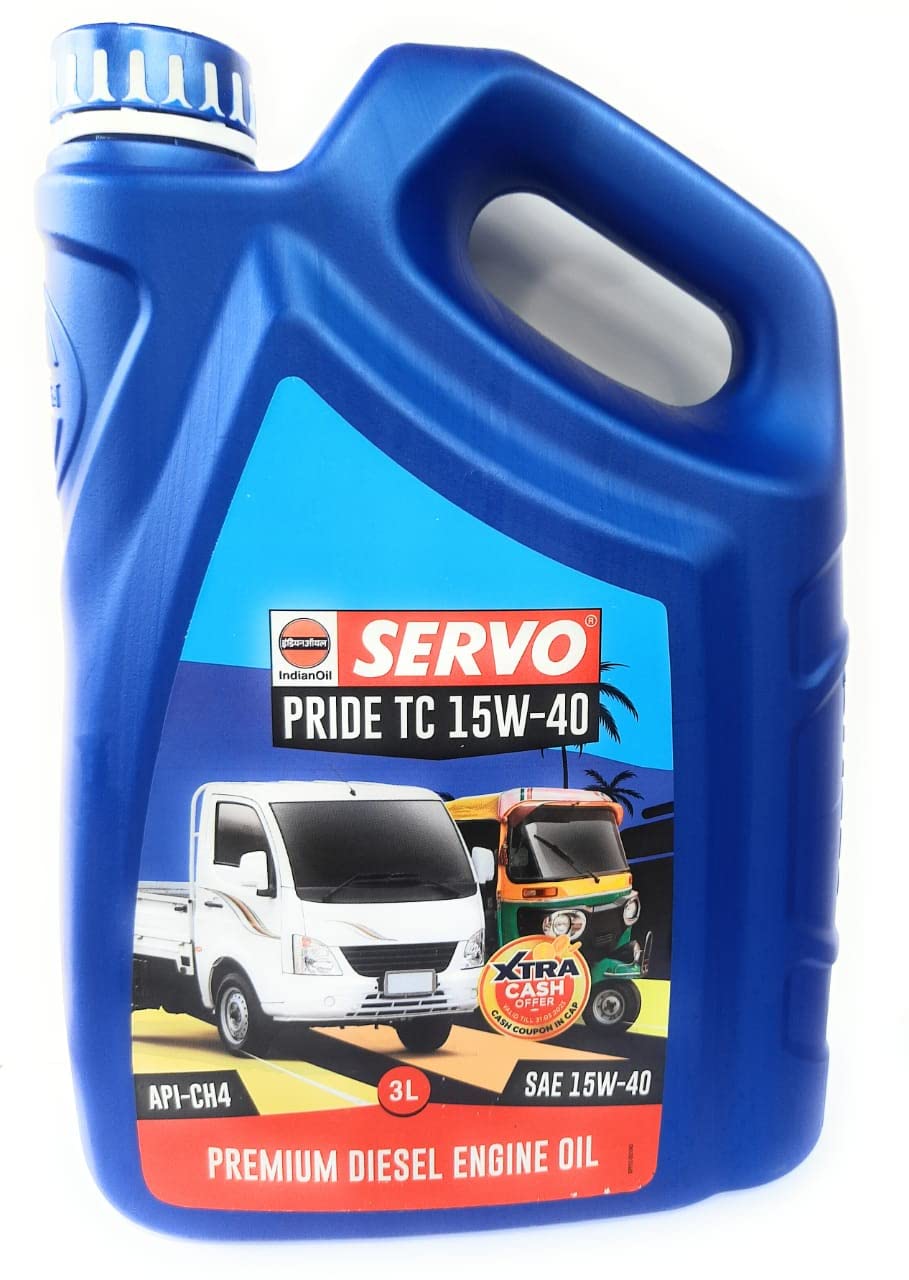 SERVO Pride TC 15W40 3 L Auto Oil for Diesel Engines