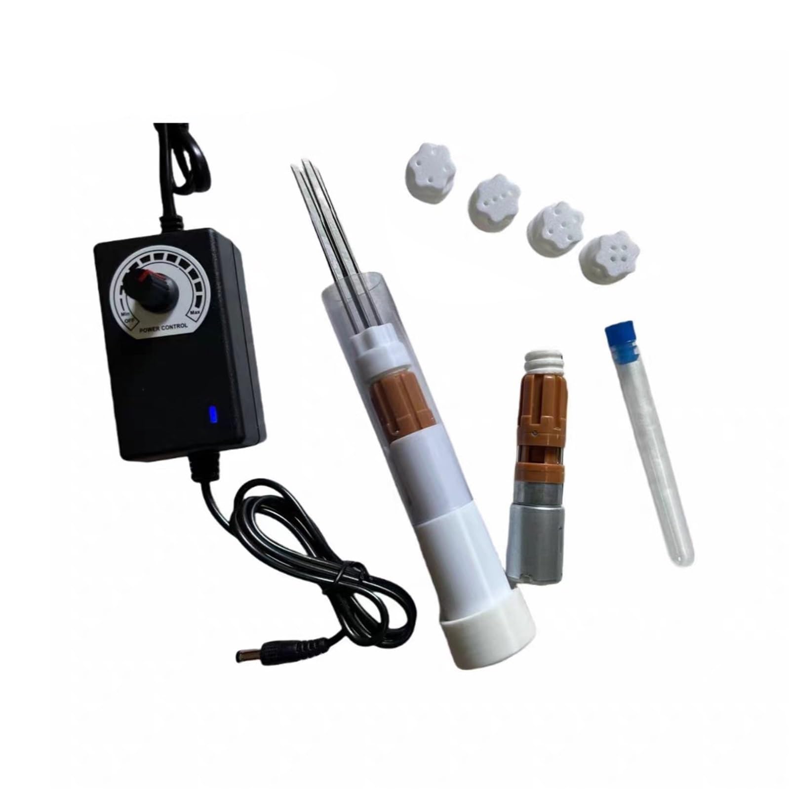 UTOVQZOJP Portable Needle Felting Machine, Wool Felting Needles Pen, Handheld Wool Craft Tool DIY Stitch with Adjustable Speed Regulator, for DIY Wools Painting, Felted Craft Work.