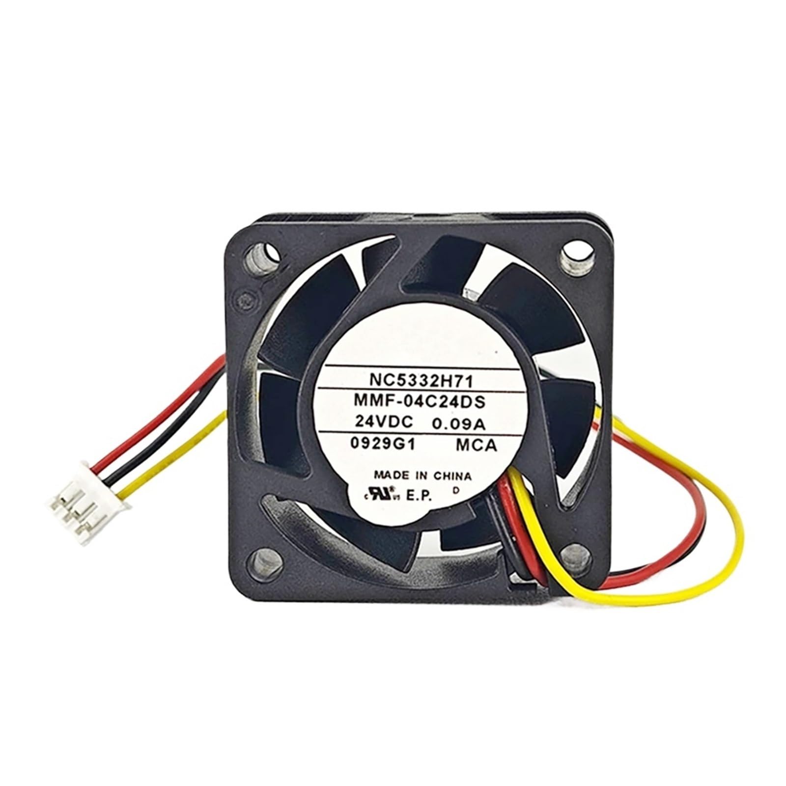 YLPWKMVZ Radiator Inverter MMF-04C24DS-MCA NC5332H71 24VDC 0.09A 40 * 40 * 15MM Case cooling fan