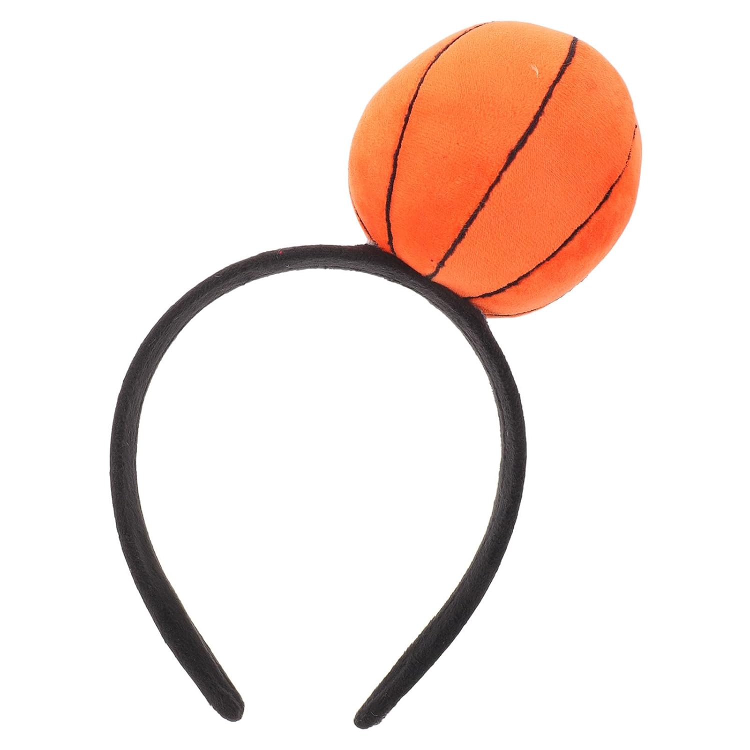 YARNOW Basketball Headbands: Sports Hairband Basketball Ball Head Bopper, Sports Themed Hair Accessory for Game Day, Team Party Favors for Players and Fans