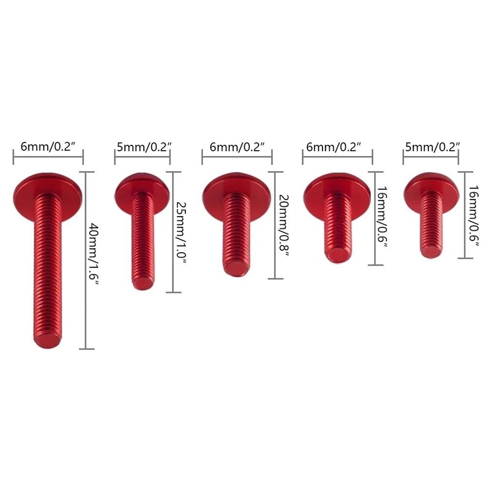Dadi Per Parabrezza Moto Viti Kit Di 195 Bulloni Per Carenatura Per XMAX250 XMAX300 XMAX400 X-MAX250 X-MAX300 - Bulloni, Viti, Dadi E Clip Per Parabrezza(Verde)