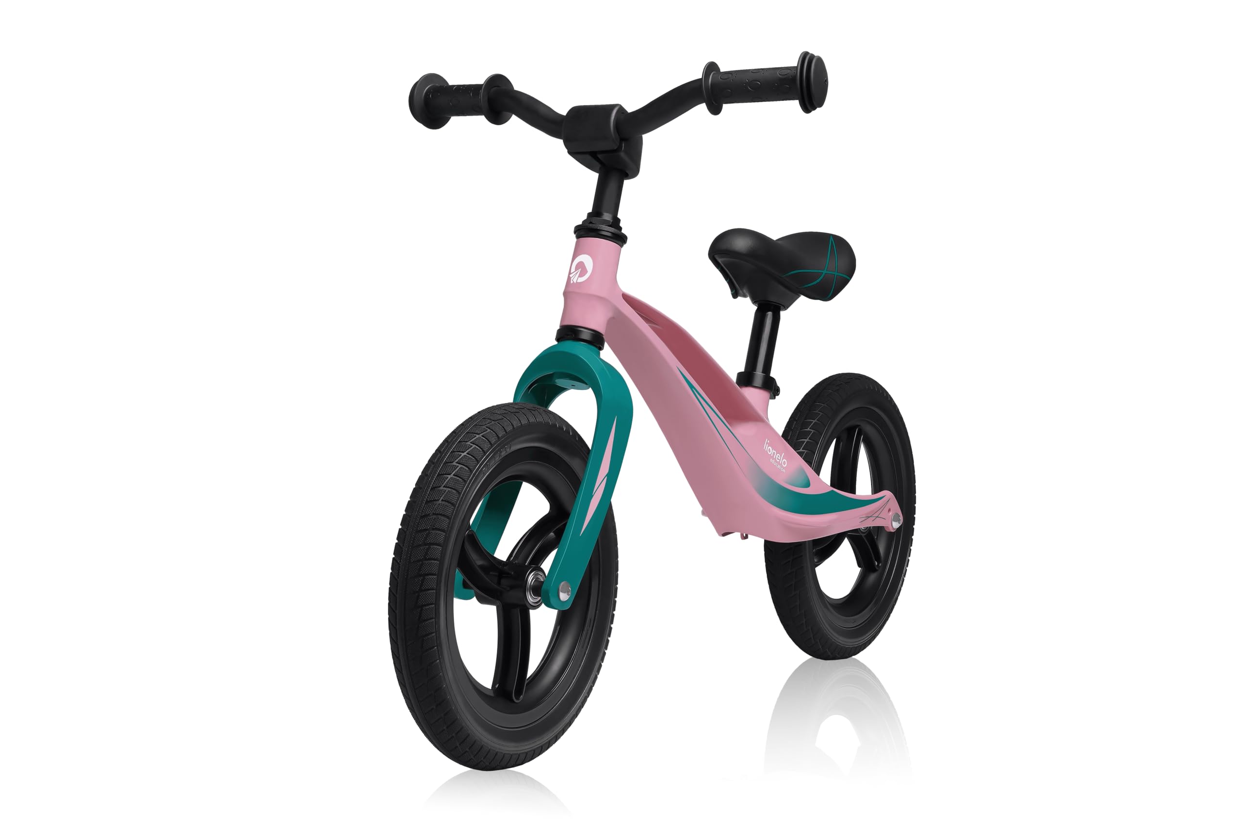 Lionelo Bart Air Draisienne Enfant 2-5 Ans – Cadre Magnésium 3,8 Kg, Roues Gonflables 12 Pouces