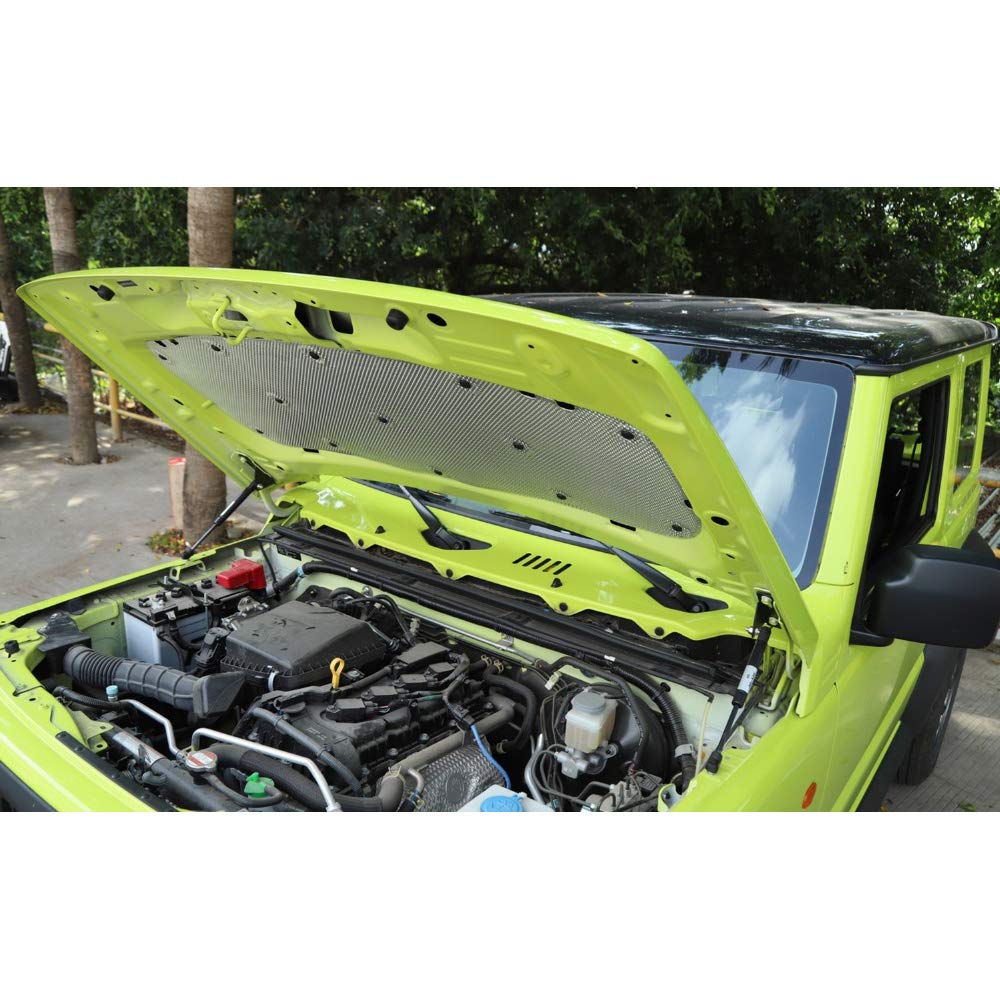 WENINETIES Motorhauben Dämmatte Für Suzuki Jimny 2019-2024 - Schallschutz Baumwolle