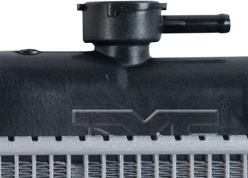 Miniatura 4 de KarParts360 Para Nissan Rogue Select Radiator 2014 2015  Moldura del vehículo 2.5L L4 2488cc 152 CID con transmisión automática CVT  NI3010209