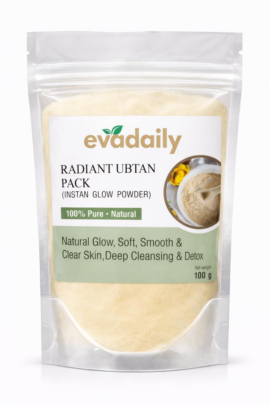 Radiant ubtan pack-Instantly Reduces Tan, Adds Glow | Reduce Acne & Control Excess Oil Suitable For All | Ubtan Powder for Face - 250g-image-37