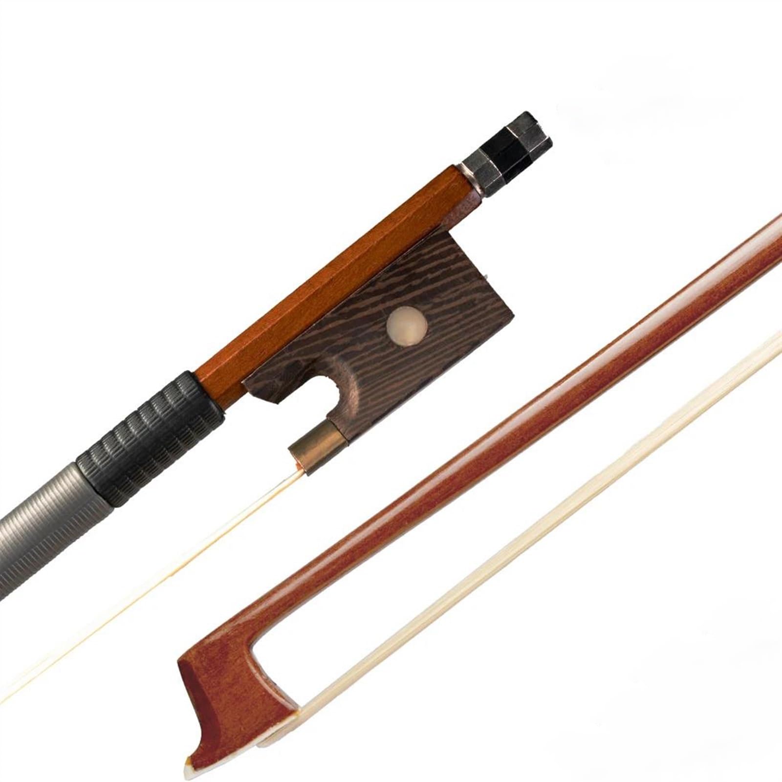 Student archetto violino 5 Pz/1 Set Brazilwood Arco Studente Arco Di Violino Per Principianti Studente Studente 3/4 Arco Di Violino