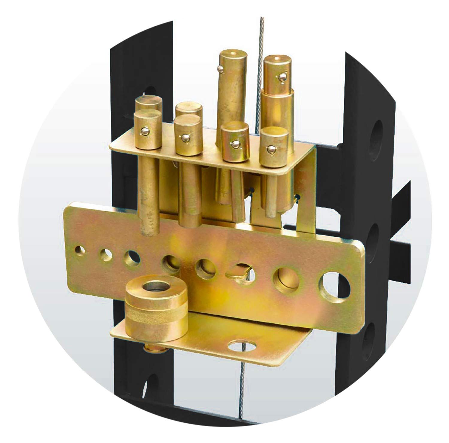 KS Tools 160.0129 Kit di Punteruolo per presse idrauliche
