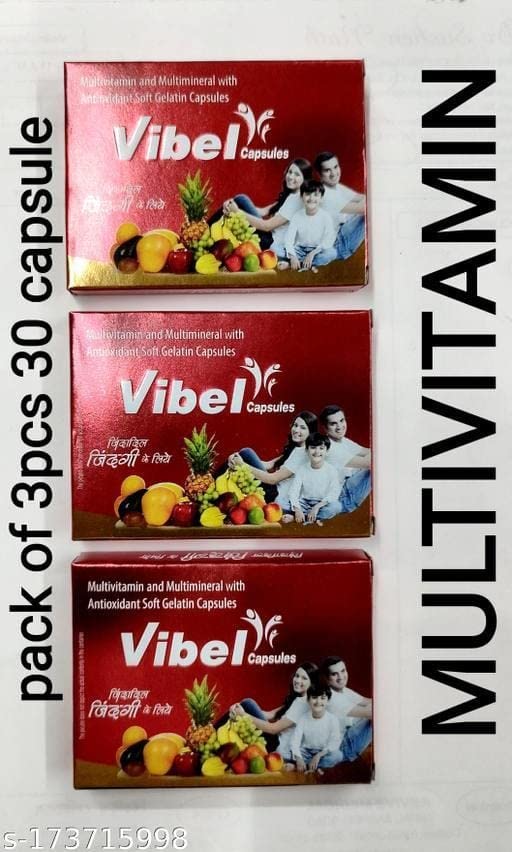Vibel multivitamin and minerals softgel capsule (1 Pack 10 capsules